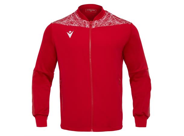 Shiva Full Zip Top RØD/HVIT XXL Teknisk jakke med børstet foring- Unisex 