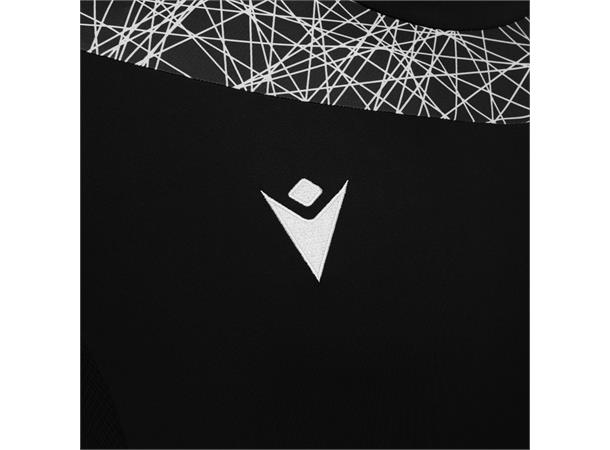 Kolyma Training Top SORT/HVIT XXL Høyhalset tekninsk treningstop - Unisex 