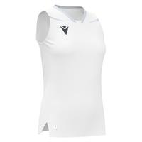 Lily Eco Sleeveless Shirt WHT/SLV S Teknisk kamp og treningsdrakt - Dame