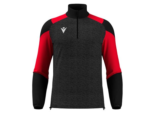 Cuzco Training 1/4 Zip Top BLK/RED 3XL Teknisk treningsgenser - Unisex 