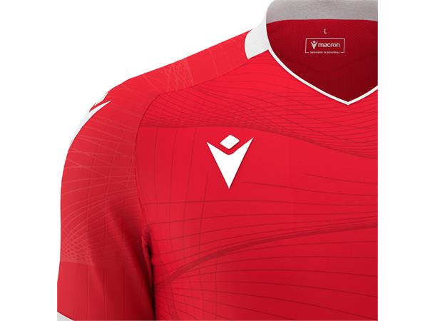 Wyvern Eco Match Day Shirt RED/WHT 3XL Teknisk drakt i ECO-tekstil - Unisex 