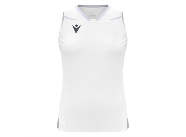 Lily Eco Sleeveless Shirt WHT/SLV 3XS Teknisk kamp og treningsdrakt - Dame 