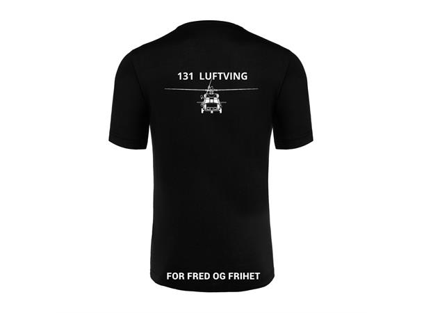 131-LV Boost Eco BLK T-skjorte i 100% bomull 