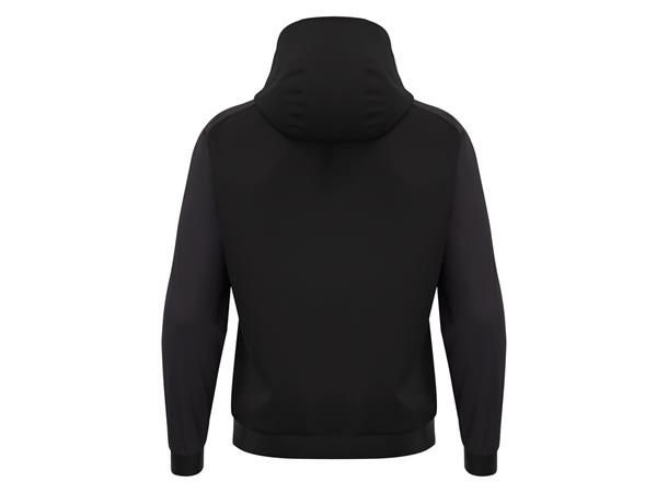 131-LV Horn BLK Teknisk hettegenser 