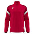 Hollow 1/4 zip RED/WHT 4XL Treningstopp - Unisex