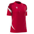 Naga Womens Shirt RED/WHT XL Teknisk spillerdrakt til dame
